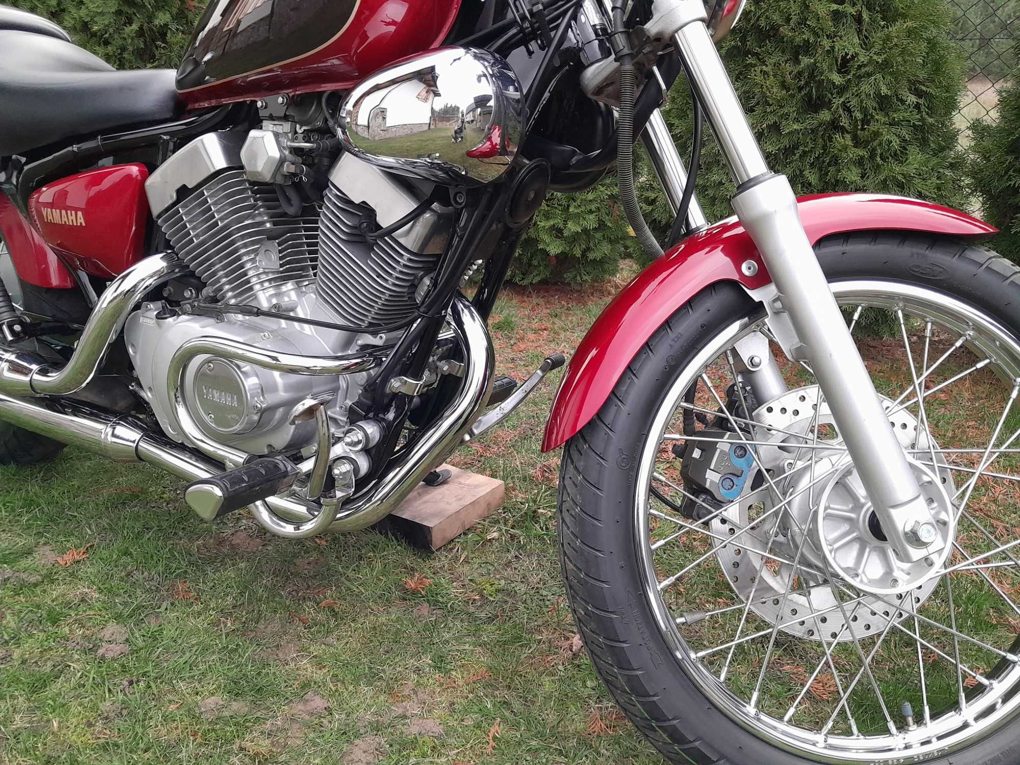 Yamaha Virago XV 125 przebieg  13 tyś. nowy olej, akumulator, z Niemic