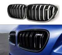 Решетка радиатора BMW 5 F10 M Performance ноздри глянец черный ф10 бмв