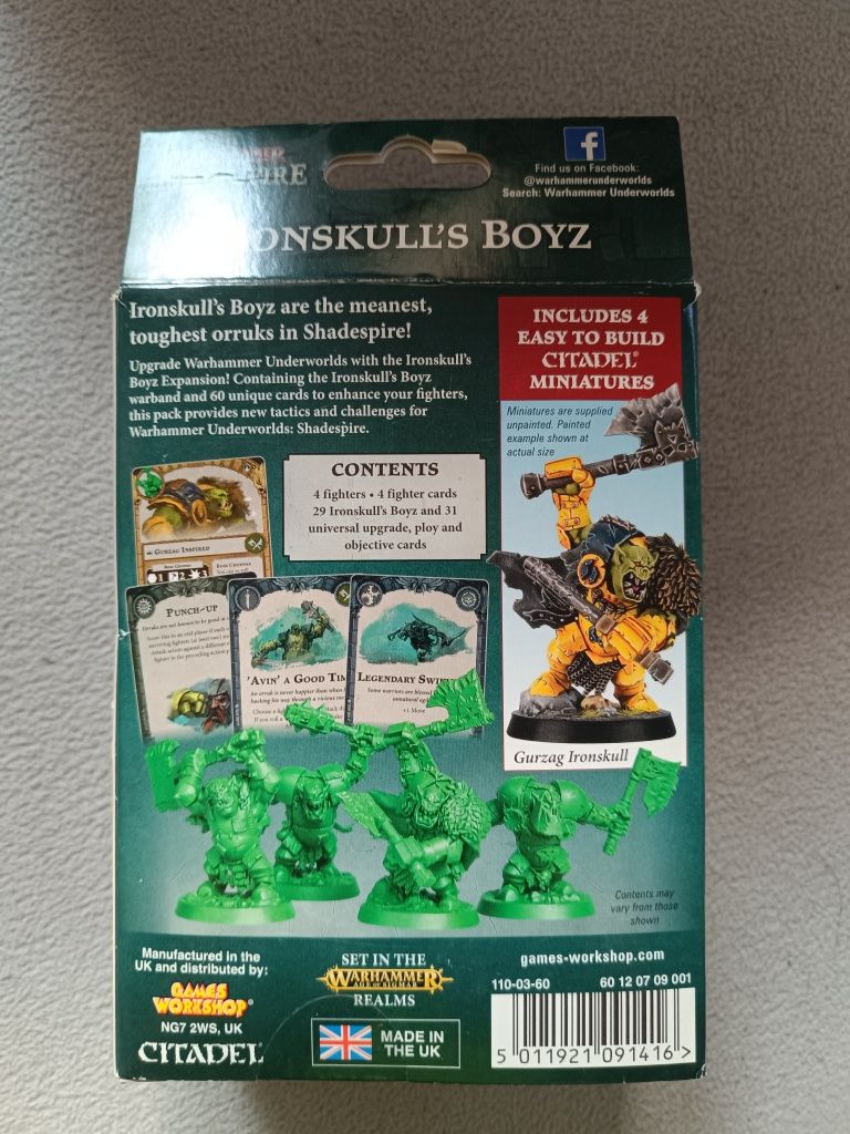 Gra Warhammer underworlds shadespire podstawka + dodatek