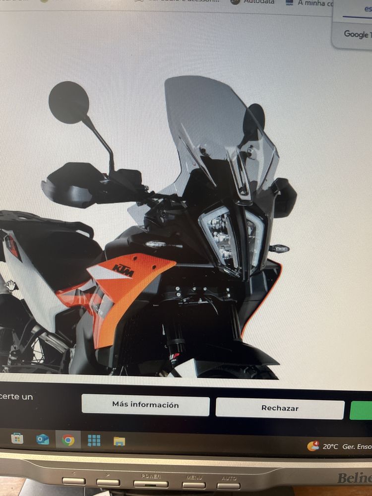 Viseira puig ktm