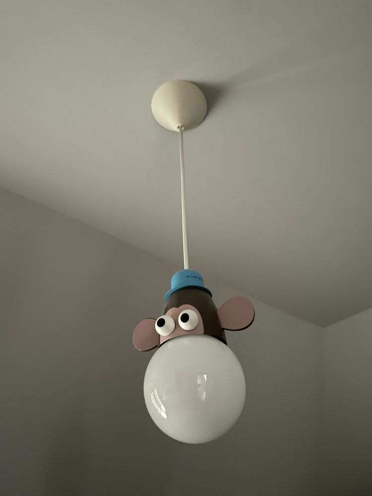 4 Lampki lampy dziecięce 2 wiszące i 2 nocne