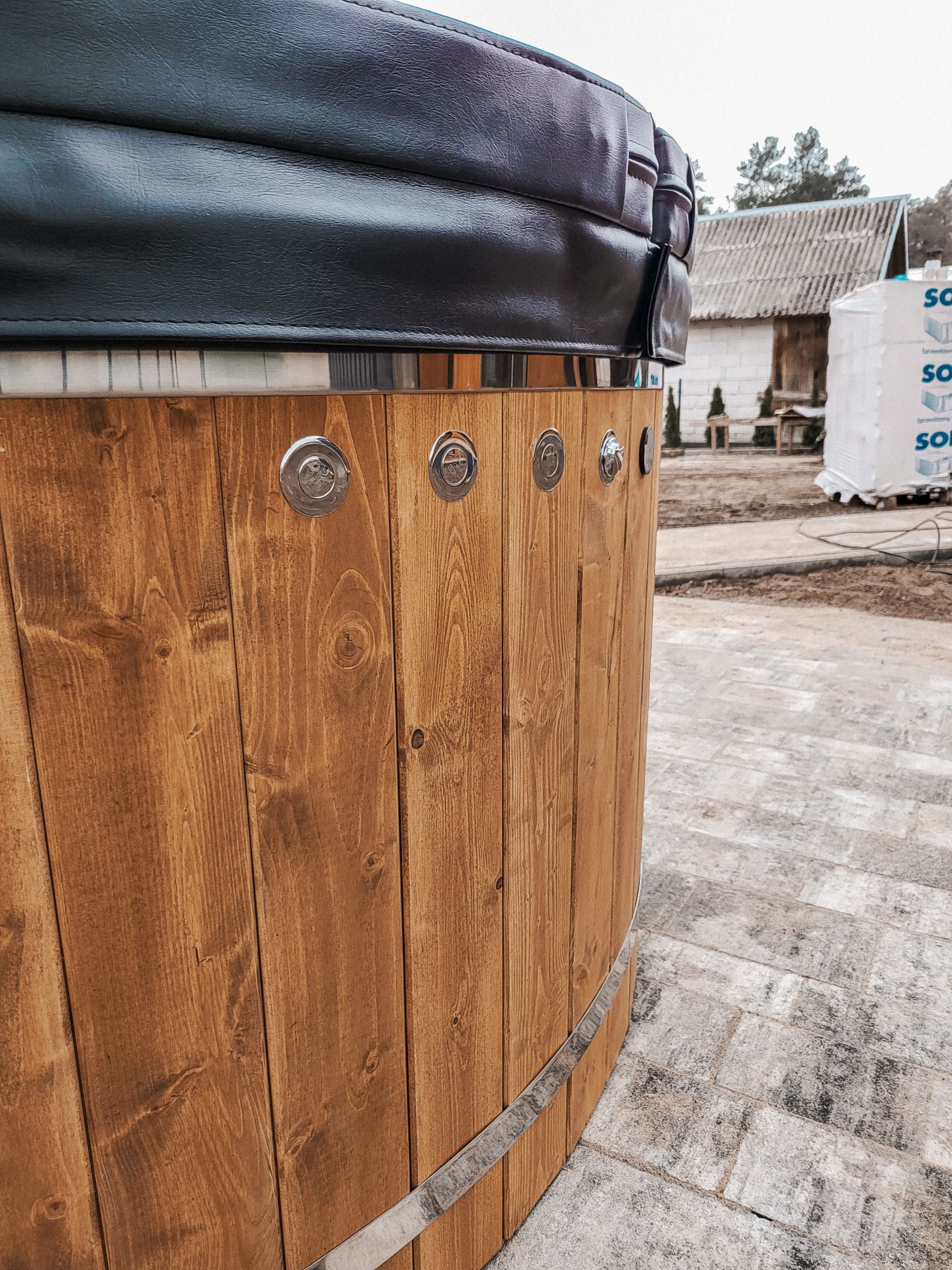 Balia ogrodowa ruska bania JACUZZI | TRANSPORT