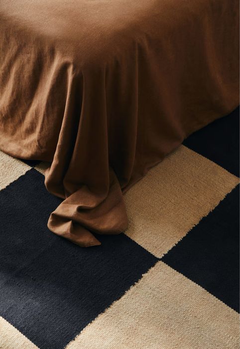 Dywan 350x250 h&m home szachownica