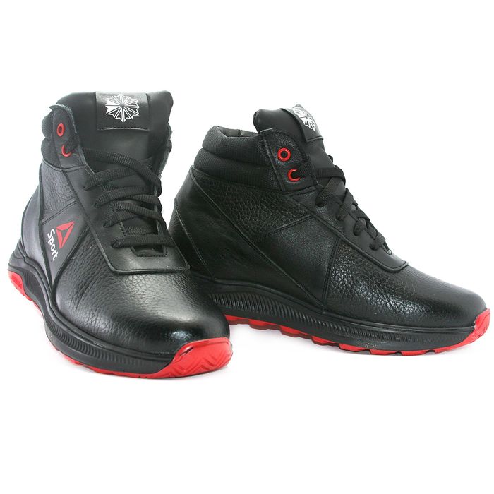 Чоловічі зимові кросівки шкіра Мужские зимние кроссовки из натур кожи