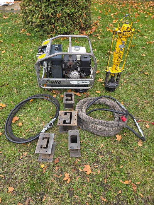 Kafar Atlas Copco LPD-RV -HD + Stacja hydrauliczna Belle MAJOR 40-140