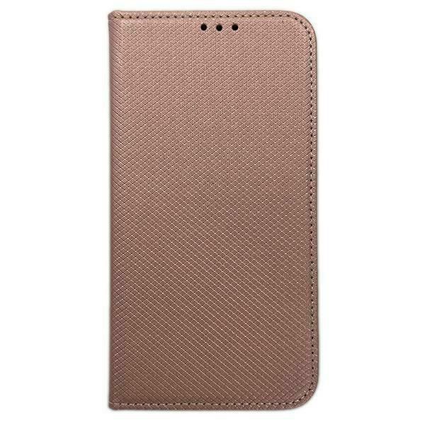 Etui Smart Magnet Book Sam S23 Fe S711 Różowo Złoty/Rose Gold