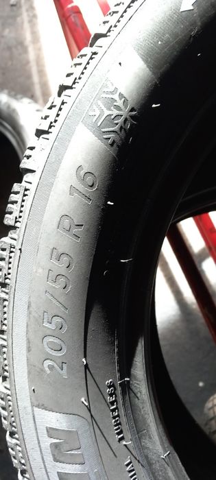 2x opony zimowe205/55R16 Michelin Alpin 6