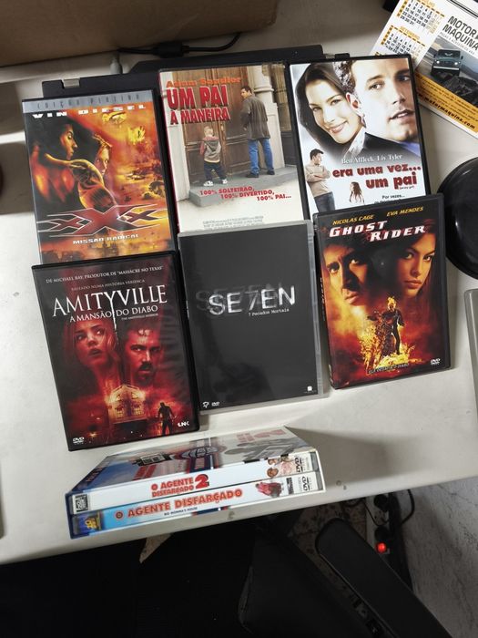 DVD's , VHS e CD's