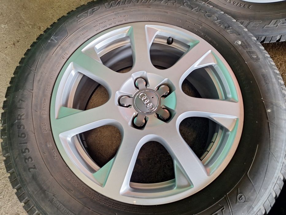 Alufelgi zima 5x112 17 ET37 Audi Q3 Q5 A3 A4 A6 oryginalne koła alusy