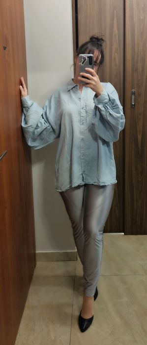 Błękitna niebieska koszula Oh Mess