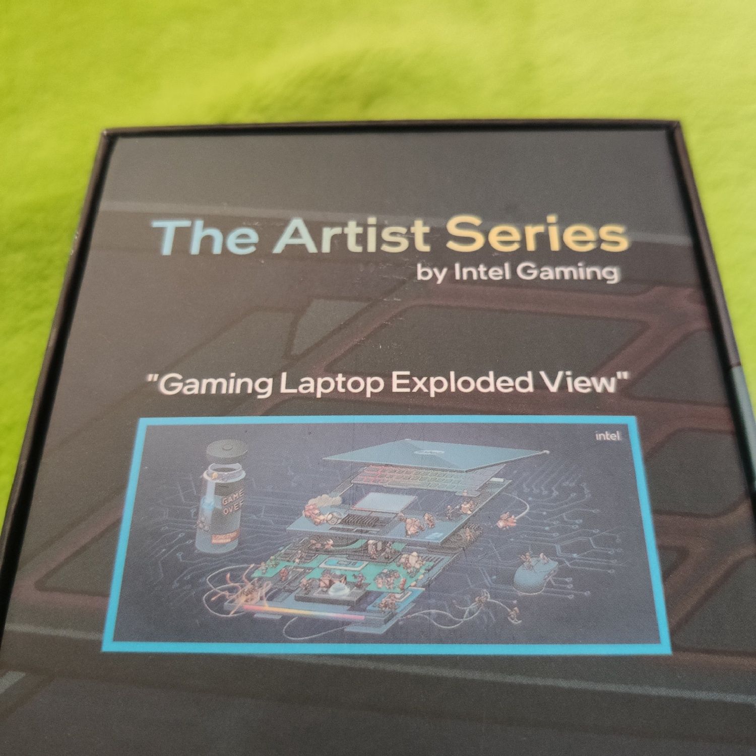 Podkładka gamingowa The Artist Series by Intel Gaming