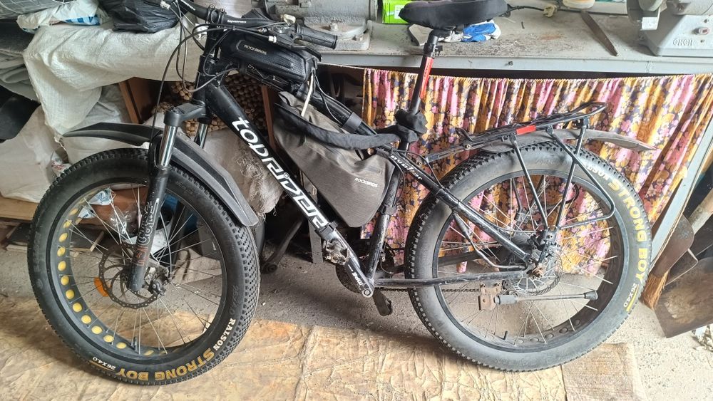 Фетбайк, fat bike, фэтбайк, электро