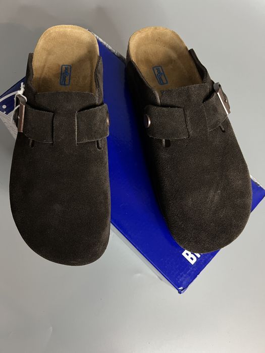 Шльопанці із колекції Birkenstock boston біркеншток, клоги, сабо.