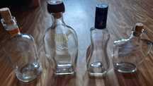 Butelki ozdobne poj 0,5 l i 700 ml-6zl/szt