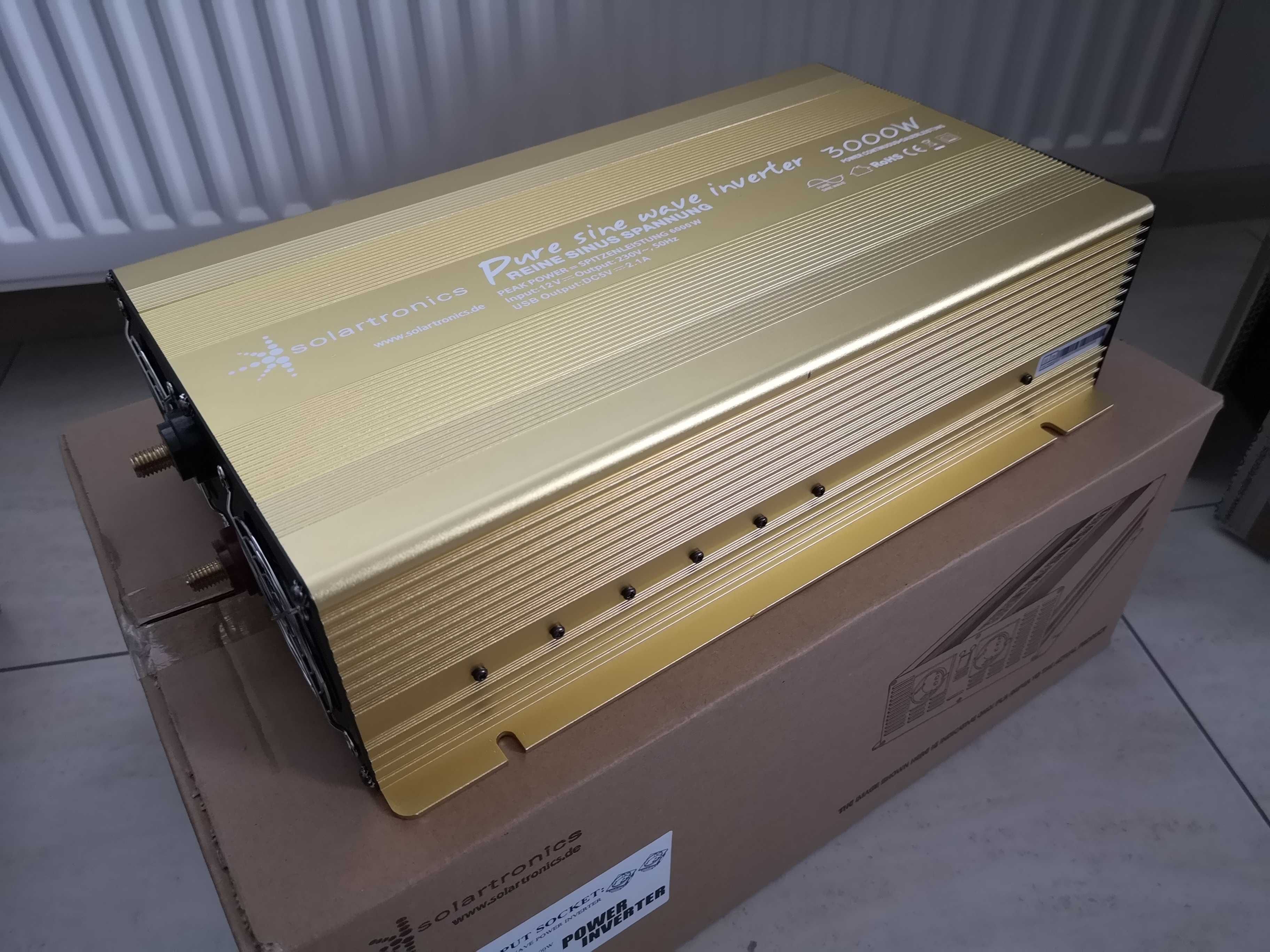 Інвертор 12/220V Solartronics Німеччина чиста синусоїда 3000W/6000W
