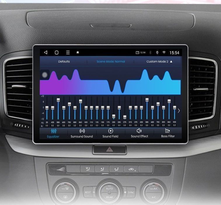 Radio nawigacja Volkswagen VW Sharan 2012 - 2018 CarPlay Android 4GB