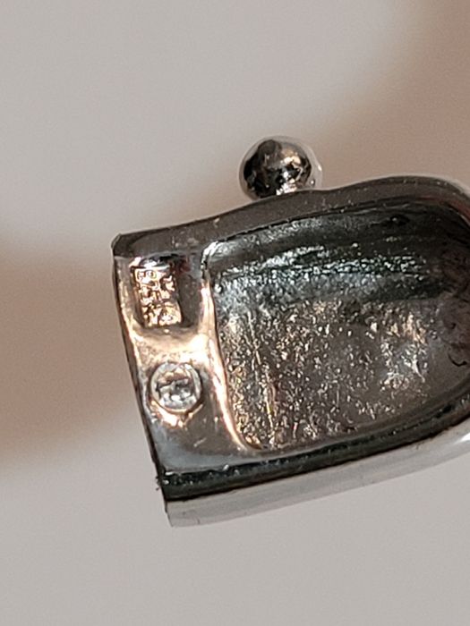 Bransoletka damska glamour srebrna z Onyksami z Galeria Jubilerska