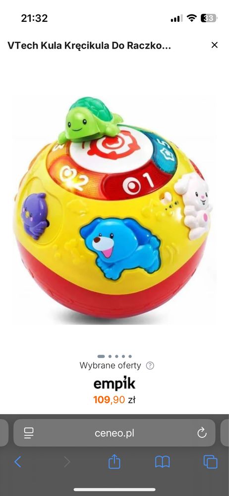 Kręcikula vtech jak nowa