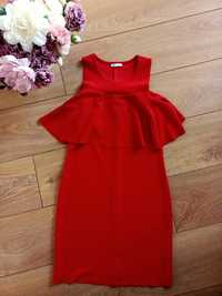 Czerwona sukienka ZARA rozmiar S