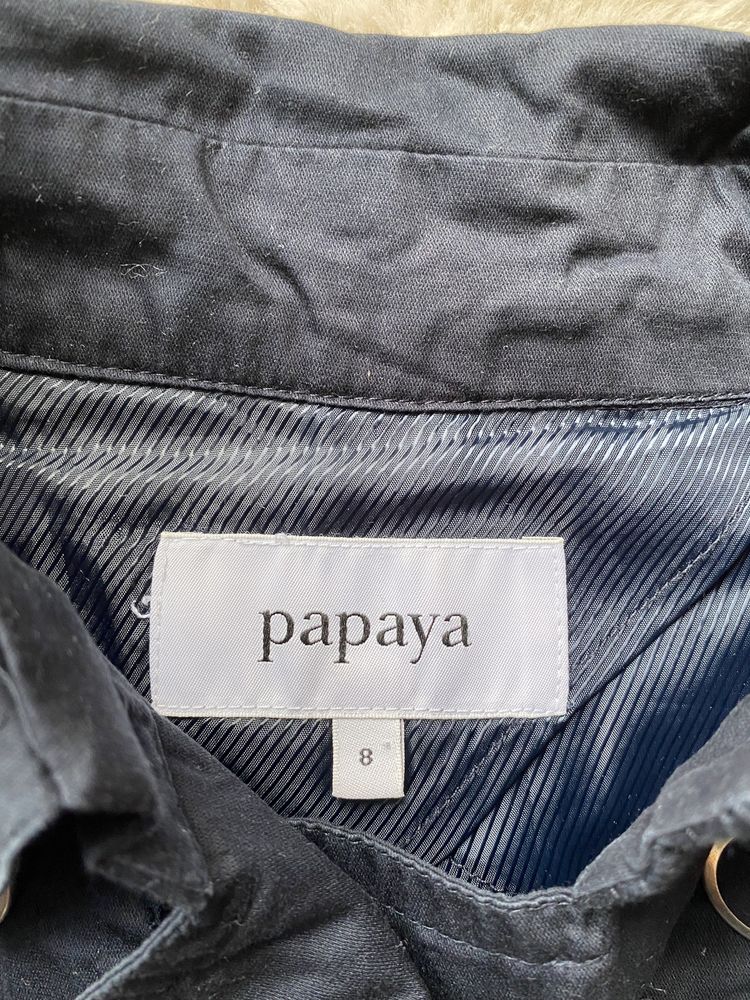 Płaszcz Papaya rozmiar 36 100% bawełna