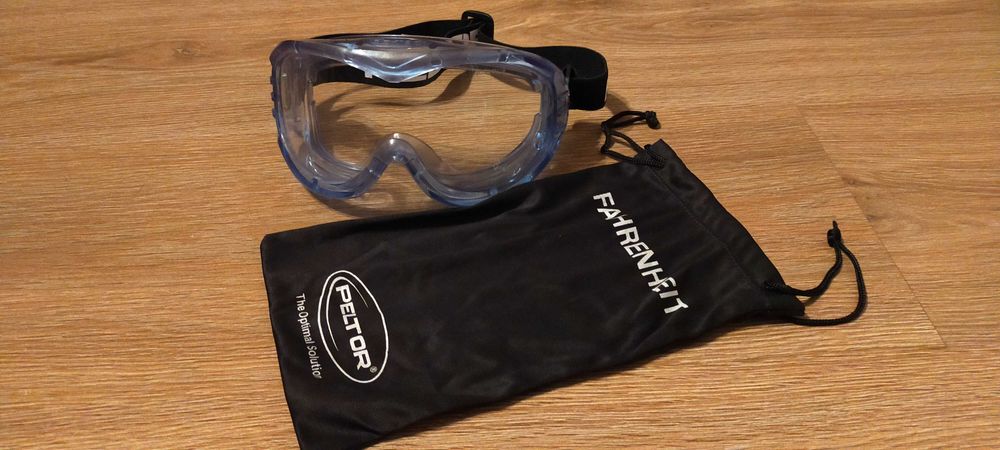 Gogle ochronne Peltor z pokrowcem