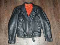 Мото куртка кожаная косуха мужская, размер L