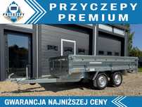 Przyczepa ZASŁAW HL300T 300x150 Hochlader Polski Producent LED Mocna