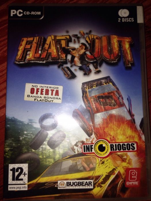 CD-PC| Flatout + CD Musical (Edicao Rara,)