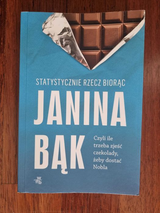 Książka Statystycznie rzecz biorąc, Janina Bąk