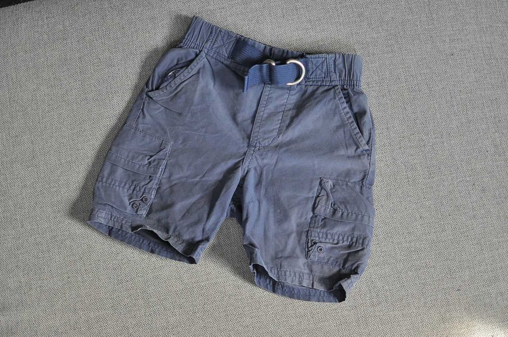 2x - Krótkie spodenki dla chłopca - Rozmiar 74 - H&M - CENA ZA 2szt.