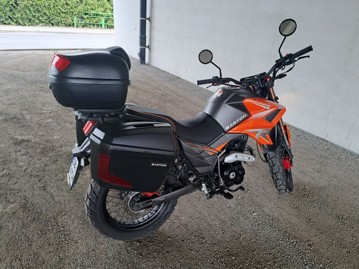Okazja motor barton 125 800km przebiegu