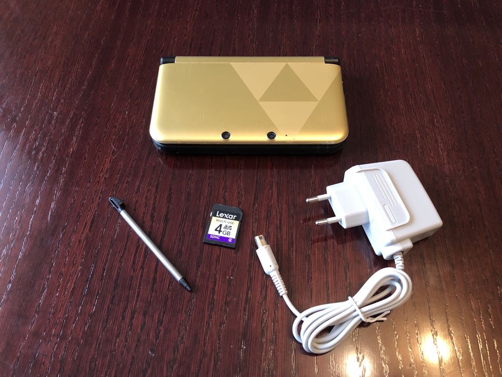 Konsola Nintendo 3DS XL Zelda Edition + Gry + Akcesoria