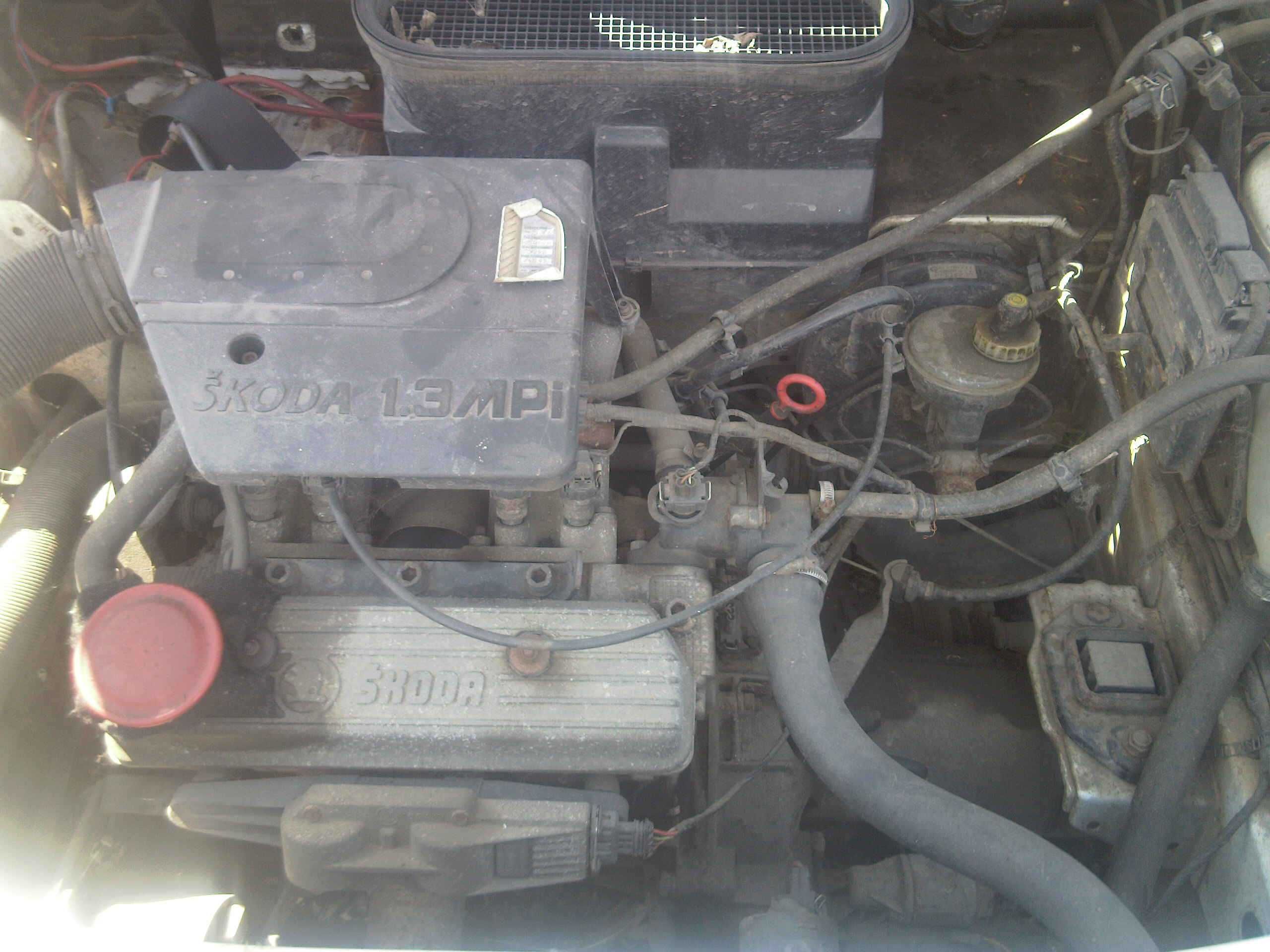 кришка двигуна, головка мотора Skoda Felicia Favorit Forman 1.3і