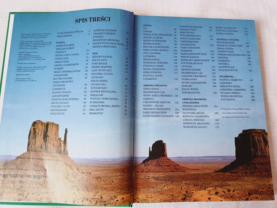 Książka Cuda Natury, 100 najwspanialszych cudów świata przyrody