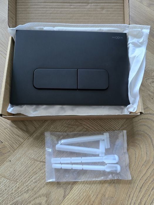 Mexen przysk do "geberitu" stelaża podtynkowego wc czarny mat