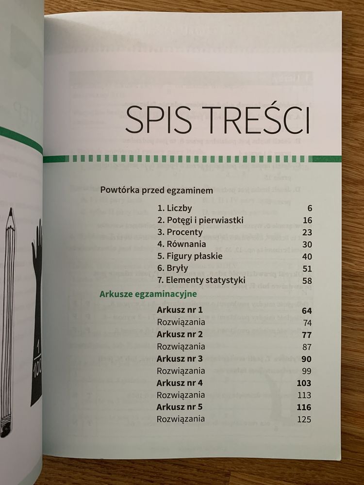 Przykładowe arkusze egzaminacyjne matematyka egzamin ósmoklasisty