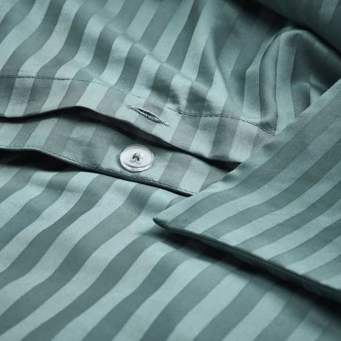 Komplet pościeli IKEA NATTJASMIN niebieskozielony 200x200