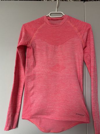 różowa bluzka termiczna decathlon 158cm