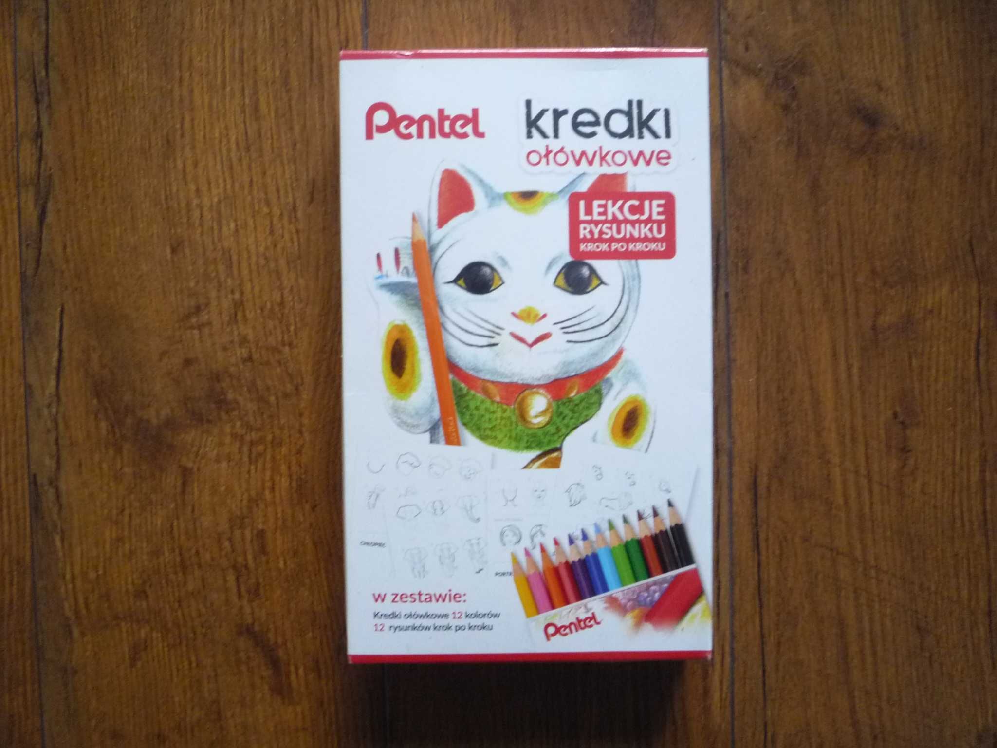 Pentel Kredki Ołówkowe Lekcja Rysunku