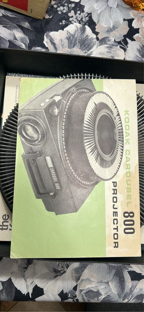 Vintage projektor Kodak Carousel 800 slajdy