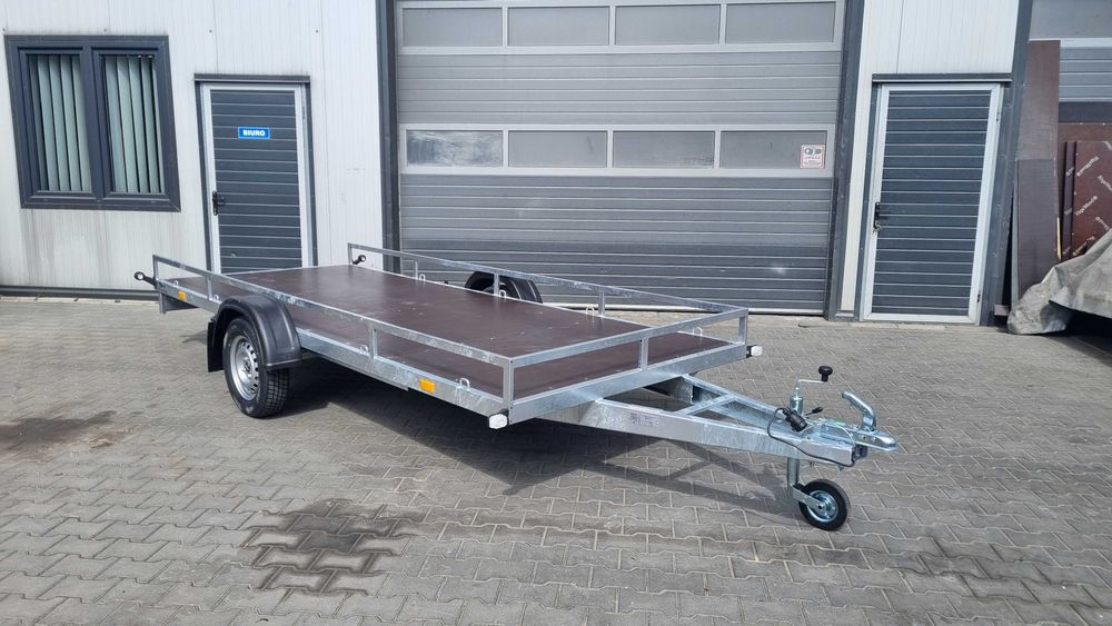 Przyczepka samochodowa na 2 Quady 400x156 750 kg Producent - TRANSPORT
