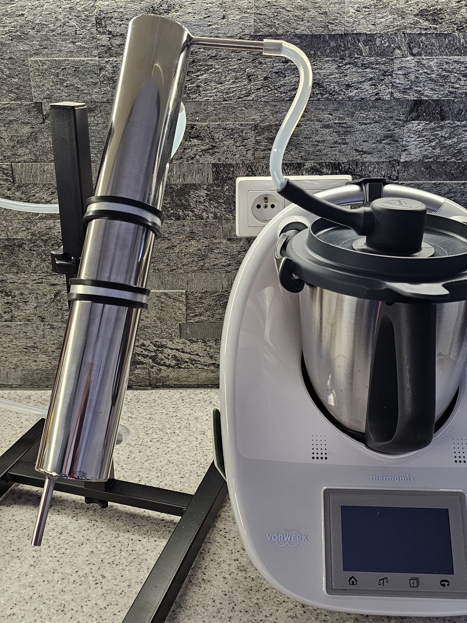 Bimbermix Destylator do Thermomix TM5 i TM6 +pompka wody