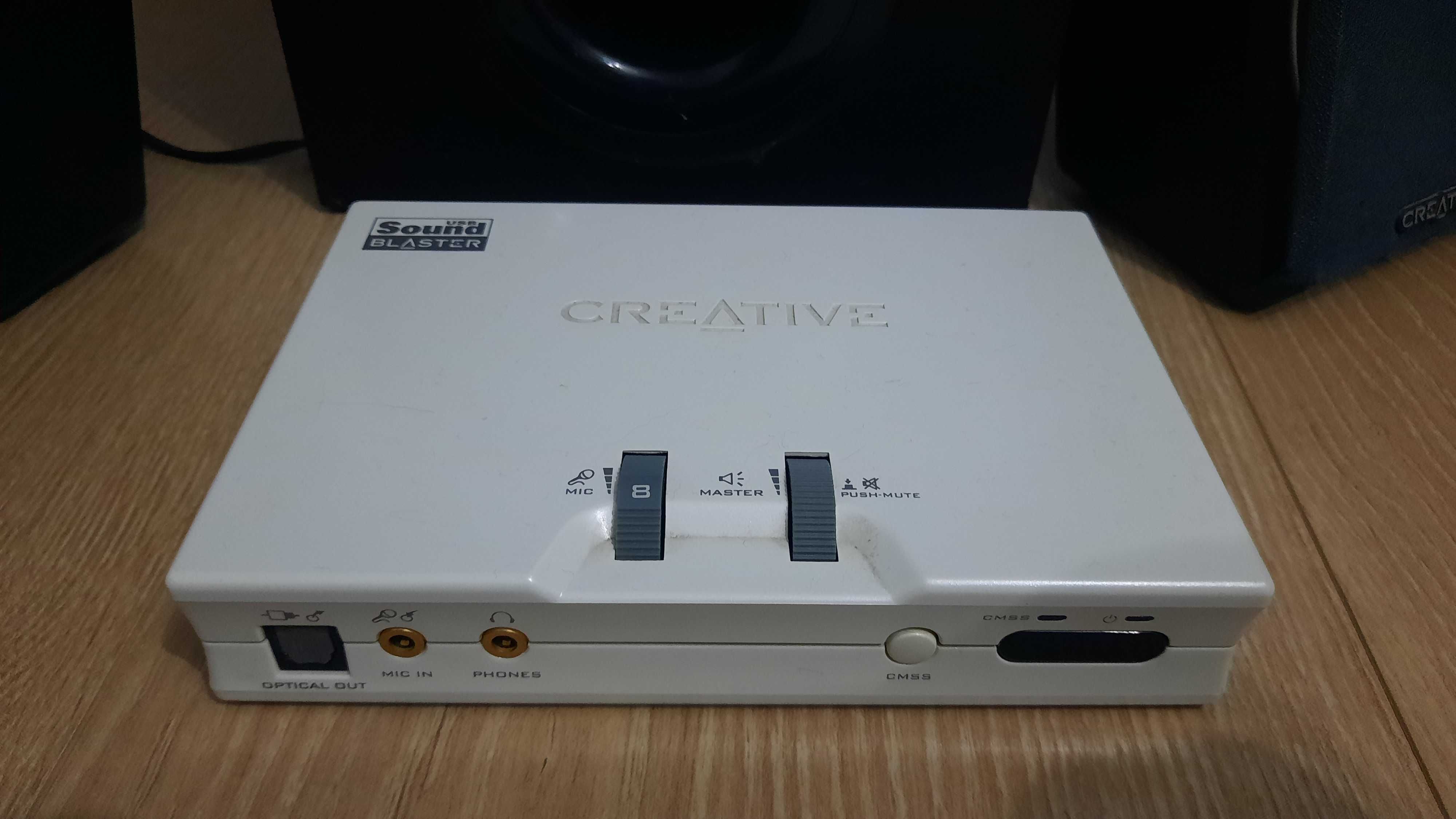 Głośniki 5.1 Creative P5800 i karta dźwiękowa zewn SB0490