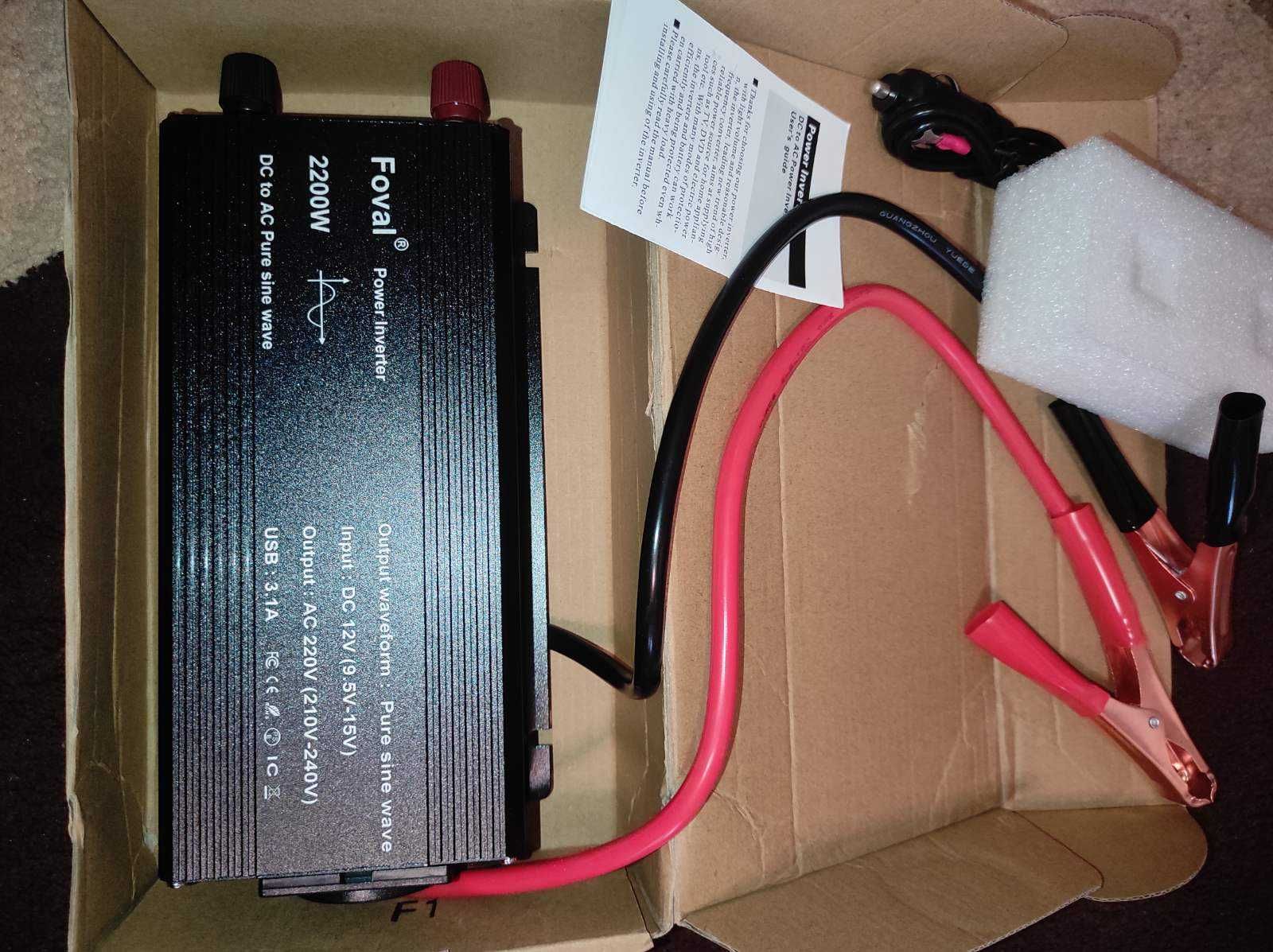 Інвертор 2200W Чистий синус