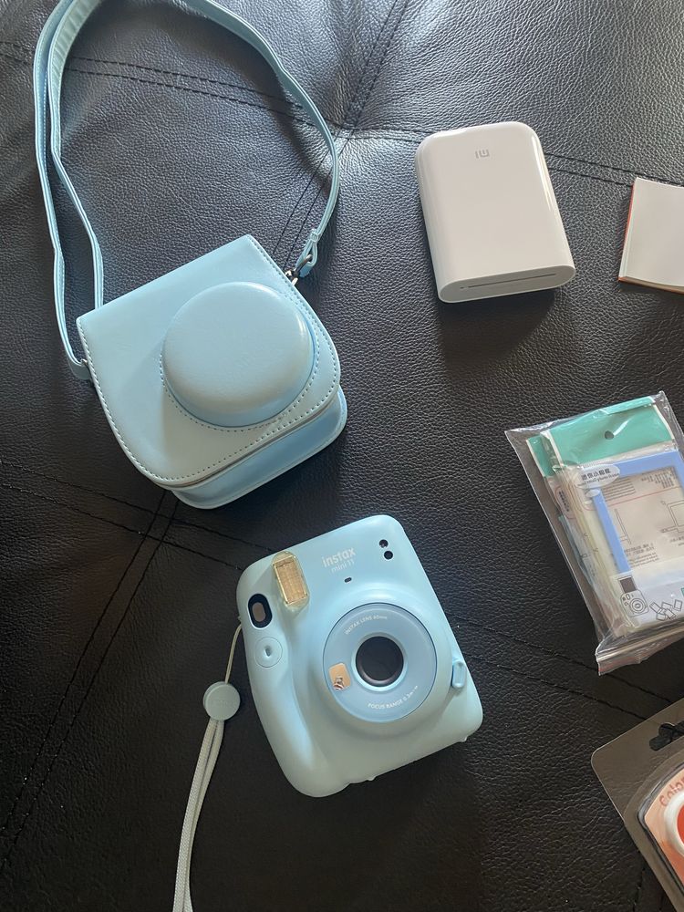 Conjunto câmara Instax e impressora fotográfica Xiaomi