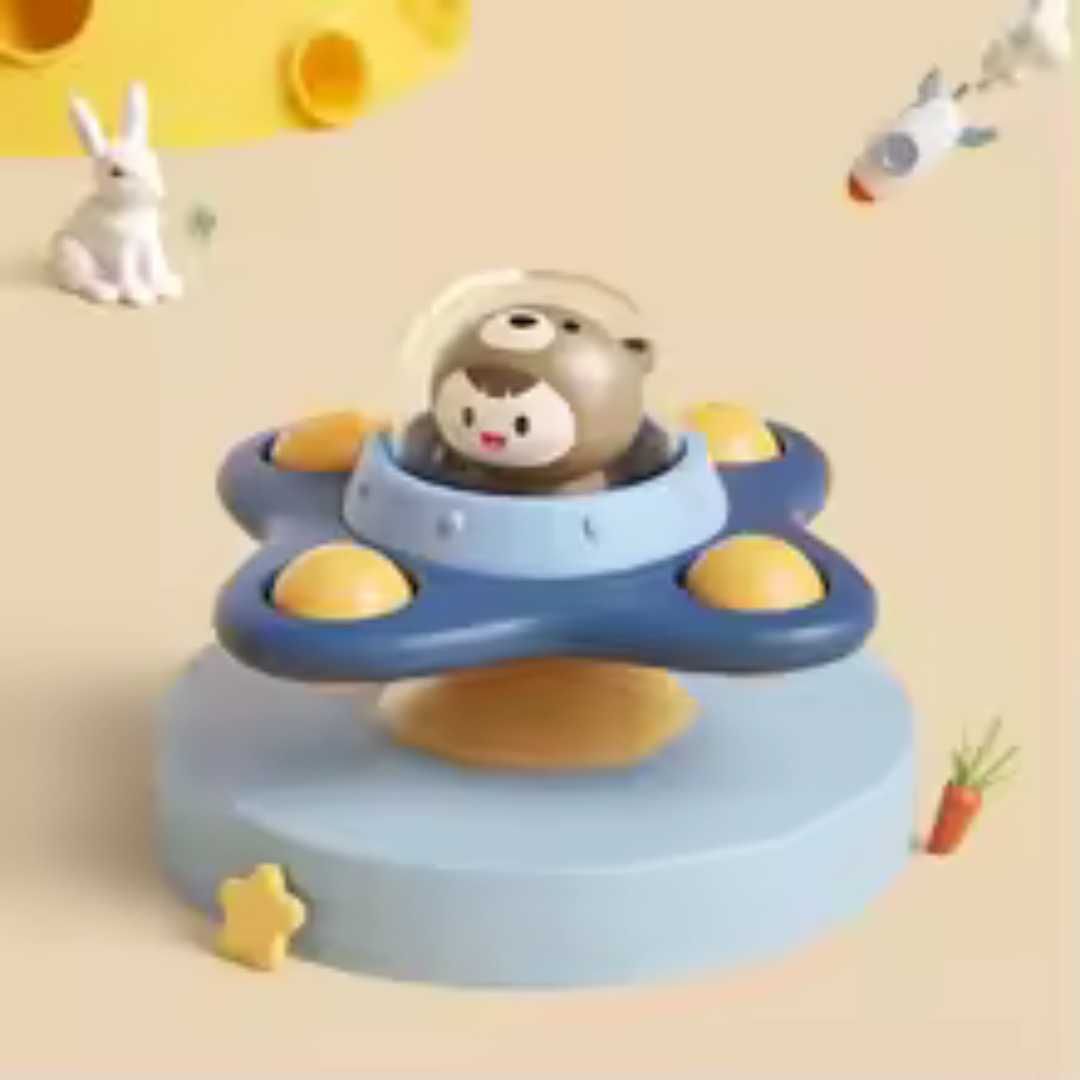 Spinner - Obrotowa Zabawka do Kąpieli i Krzesełka