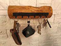 Wieszak na klucze  - handmade
