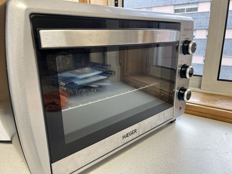 Forno Eléctrico Haeger Avillez 36L – Quase Novo