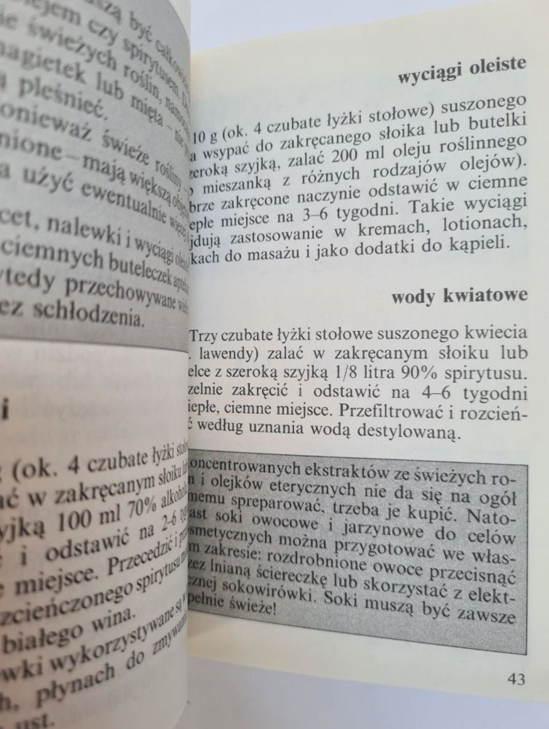 Kosmetyki naturalne - Kieszonkowa encyklopedia zdrowia i urody