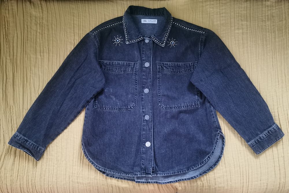 Koszula jeansowa Zara rozm. 10 / 140 cm.